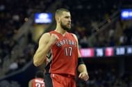 What were the Raptors going for with the grey side stripes?